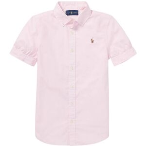 Girls Oxford Shirt. Ralph Lauren Children. Color is Deco Pink. Size 12.